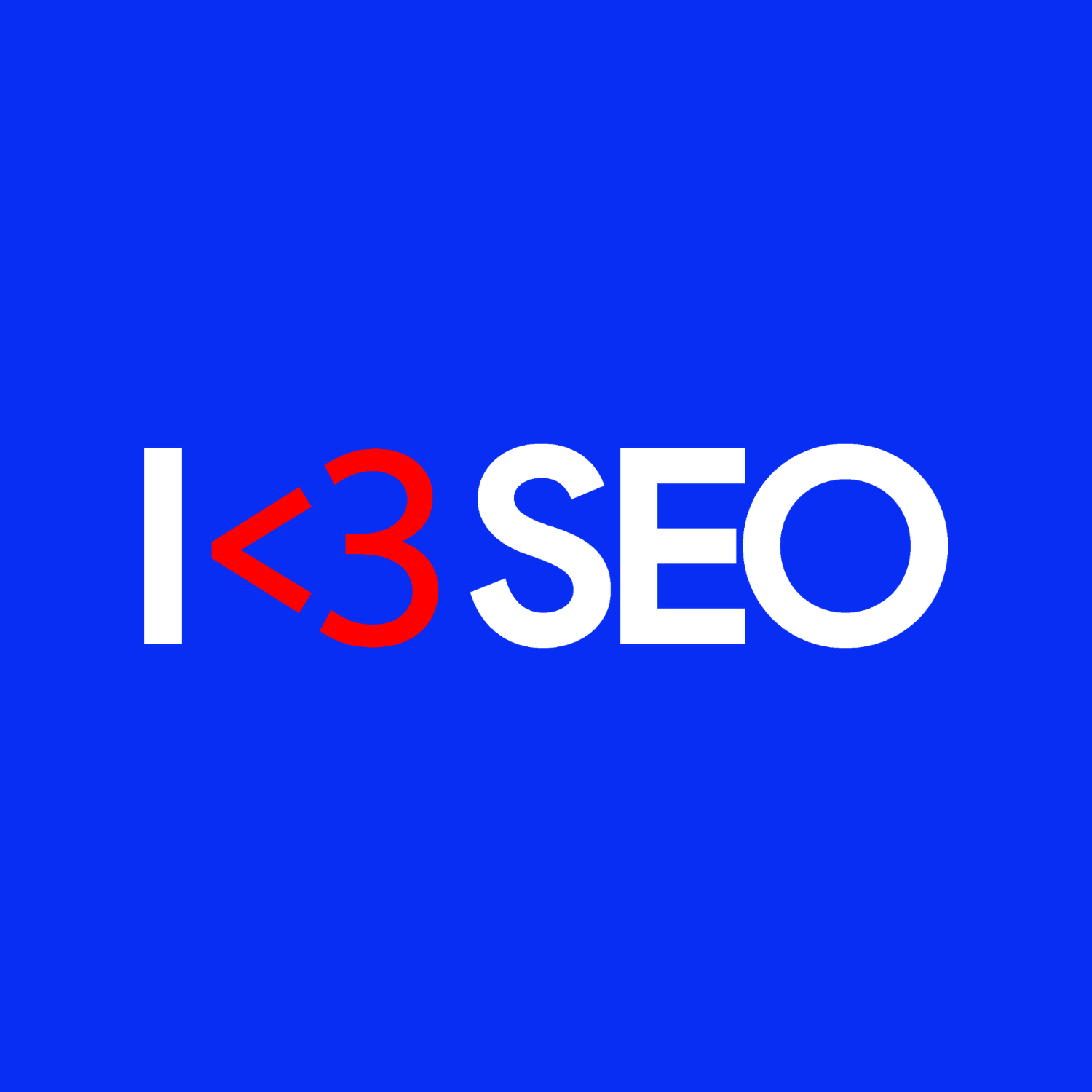 I Love SEO T-Shirt